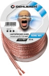 OEHLBACH Speaker Wire SP-15 1000, Lautsprecherkabel, 10 m