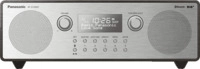 PANASONIC RF-D100BT DAB+ Radio mit Bluetooth, Tuner/ Analog Tuner, FM, DAB+, Silber/