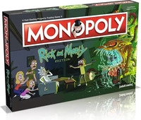 WINNING MOVES 45069, WINNING MOVES MONOPOLY - Rick and Morty Brettspiel Mehrfarbig