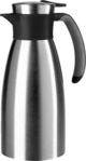EMSA 508932 Soft Grip Isolierkanne Schwarz/Silber