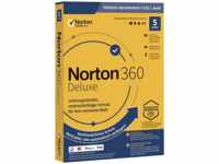 Norton 360 Deluxe - 1 Benutzer 5 Geräte Jahres Abo 50GB Cloud-Speicher (PC, iOS,