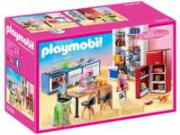 PLAYMOBIL 70206 Familienküche Spielset, Mehrfarbig