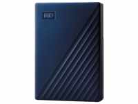WD My Passport for Mac Festplatte, 4 TB HDD, 2,5 Zoll, extern, Blau
