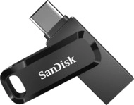 SANDISK Ultra&reg; Dual Drive Go USB Type-C&trade; Flash-Laufwerk, 32 GB, 150 MB/s, Schwarz