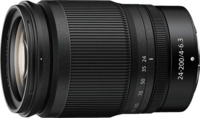 NIKON Nikkor Z 24 mm - 200 f./4.0-6.3 IF (Objektiv f&uuml;r Nikon Z-Mount, Schwarz)