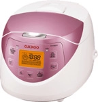 CUCKOO CR-0631F Reiskocher (580 Watt, Pink/Wei&szlig;)