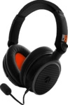 STEALTH Multiformat Stereo Gaming Headset - C6-100, On-ear Schwarz/Orange
