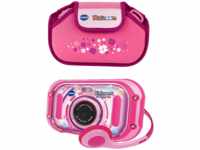 VTECH KidiZoom Touch 5.0 pink inkl. Tragetasche Kinderkamera, Pink