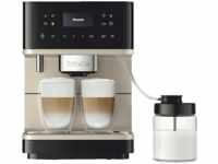 MIELE CM 6360 MilkPerfection Kaffeevollautomat Obsidianschwarz/CleanSteelMetallic