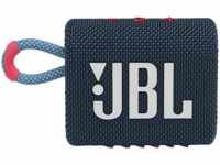 JBL GO3 Bluetooth Lautsprecher, Blau/Pink