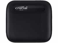 CRUCIAL portable X6 USB 3.1 Gen 2 Typ-C (10 GB/s) Festplatte, 1 TB SSD, extern,