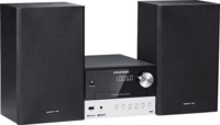 GRUNDIG CMS 3000 Kompaktanlage (Schwarz/Silber)