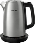 PHILIPS HD9359/90 Avance 1.7 Liter, Temperatursteuerung, Wasserkocher, Metall/Schwarz