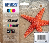 EPSON Multipack Seestern, 603, 4-farbig, Tintenpatrone Schwarz, Gelb, Cyan,...