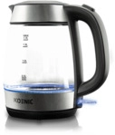 KOENIC KWK 2220 Wasserkocher, Edelstahl/Schwarz