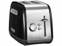 KITCHENAID 5KTMT2115EOB Classic Toaster Onyxschwarz (1100 Watt, Schlitze: 2)