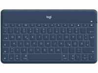 LOGITECH Keys-To-Go, Tablet Tastatur, Sonstiges, kabellos, Blau