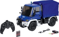 CARSON 1:12 MB Unimog U300 THW 2.4GHz 100%RTR R/C Spielfahrzeug, Blau