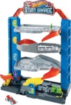 HOT WHEELS Stunt-Garage Spielset, Parkhaus inklusive Spielzeugauto Parkgarage