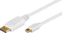 GOOBAY mini DisplayPort auf DisplayPort, Wei&szlig;