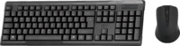 ISY IDE-2500, Tastatur & Maus Set, kabellos, Schwarz
