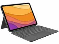 LOGITECH Combo Touch iPad Air (4., 5. Gen - 2020, 2022) Tastatur-Hülle Grau