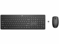 HP 230 Maus und -Tastatur, Set, kabellos, Schwarz