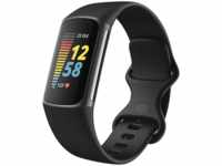FITBIT Charge 5, Fitness Tracker, S, L, Black