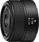 NIKON z 40 mm f./2.0 IF (Objektiv f&uuml;r Nikon Z-Mount, Schwarz)