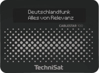 TECHNISAT CABLESTAR 100 Digitalradio-Empfangsteil, Schwarz