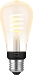 PHILIPS Hue White Ambiance E27 Einzelpack Edison ST64 LED Lampe Warmwei&szlig;