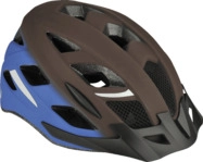 FISCHER 86722 Urban Levin (Fahrradhelm, 52 - 59 cm, Braun/Blau)