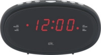 OK. OCR 210 Radio-Wecker, FM, Schwarz