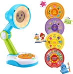 VTECH Funny Sunny, die interaktive Lampen-Freundin Kinderspielzeug, Mehrfarbig
