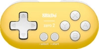 8BITDO ZERO 2 Gaming Controller Gelb f&uuml;r Android, Nintendo Switch, PC, MAC