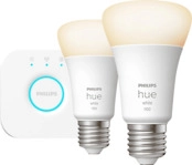 PHILIPS Hue White E27 2x1055lm 75W Starter Set warmwei&szlig;