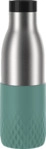 EMSA N31106 Bludrop Sleeve Trinkflasche Edelstahl/Gr&uuml;n