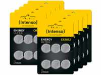 INTENSO CR2032 Knopfzelle Batterie, Lithium / Manganese Dioxide (Li/MnO2), 3 Volt,