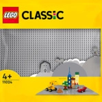 LEGO Classic 11024 Graue Bauplatte Bausatz, Grau