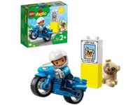 LEGO DUPLO 10967 Polizeimotorrad Bausatz, Mehrfarbig