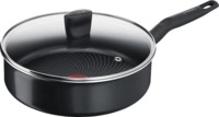 TEFAL C26732 Start Easy Schmorpfanne (Aluminium, Beschichtung: PTFE, 24 cm)