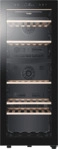 HAIER HWS79GDG 50 SERIE 5 Weinklimaschrank (190 l EEK G, Glas Schwarz)