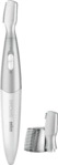 BRAUN FG1106 Augenbrauen-Trimmer Wei&szlig;/silber