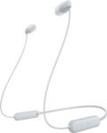 SONY WI-C100, In-ear Kopfh&ouml;rer Bluetooth Wei&szlig;