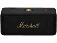 MARSHALL Emberton II Bluetooth Lautsprecher, Black and Brass, Wasserfest