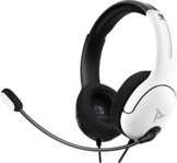 PDP LLC LVL40 Wired Stereo: Black & White 500-162-BW, On-ear Gaming Headset