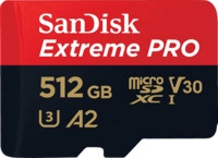 SANDISK SDSQXCD-512G-GN6MA, SANDISK Extreme PRO microSDXC UHS-I-Karte, Micro-SDXC