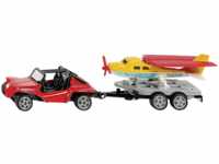 SIKU Buggy mit Sportflugzeug Modellauto, Mehrfarbig