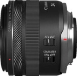 CANON RF 24 mm f./1.8 STM, IS (Objektiv f&uuml;r Canon R-Mount, Schwarz)
