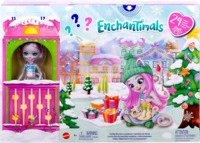 MATTEL GAMES Enchantimals Weihnachtswunder (mit Puppe) Adventskalender Mehrfarbig